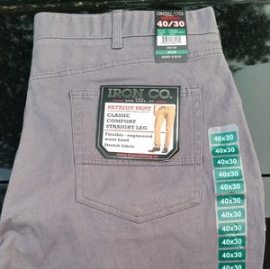 Men's Gray Pants (Iron Co.)